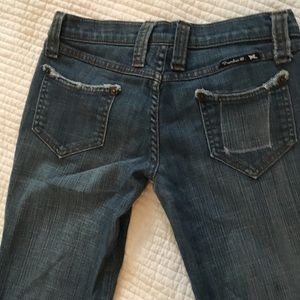 Frankie B low rise lightweight jeans